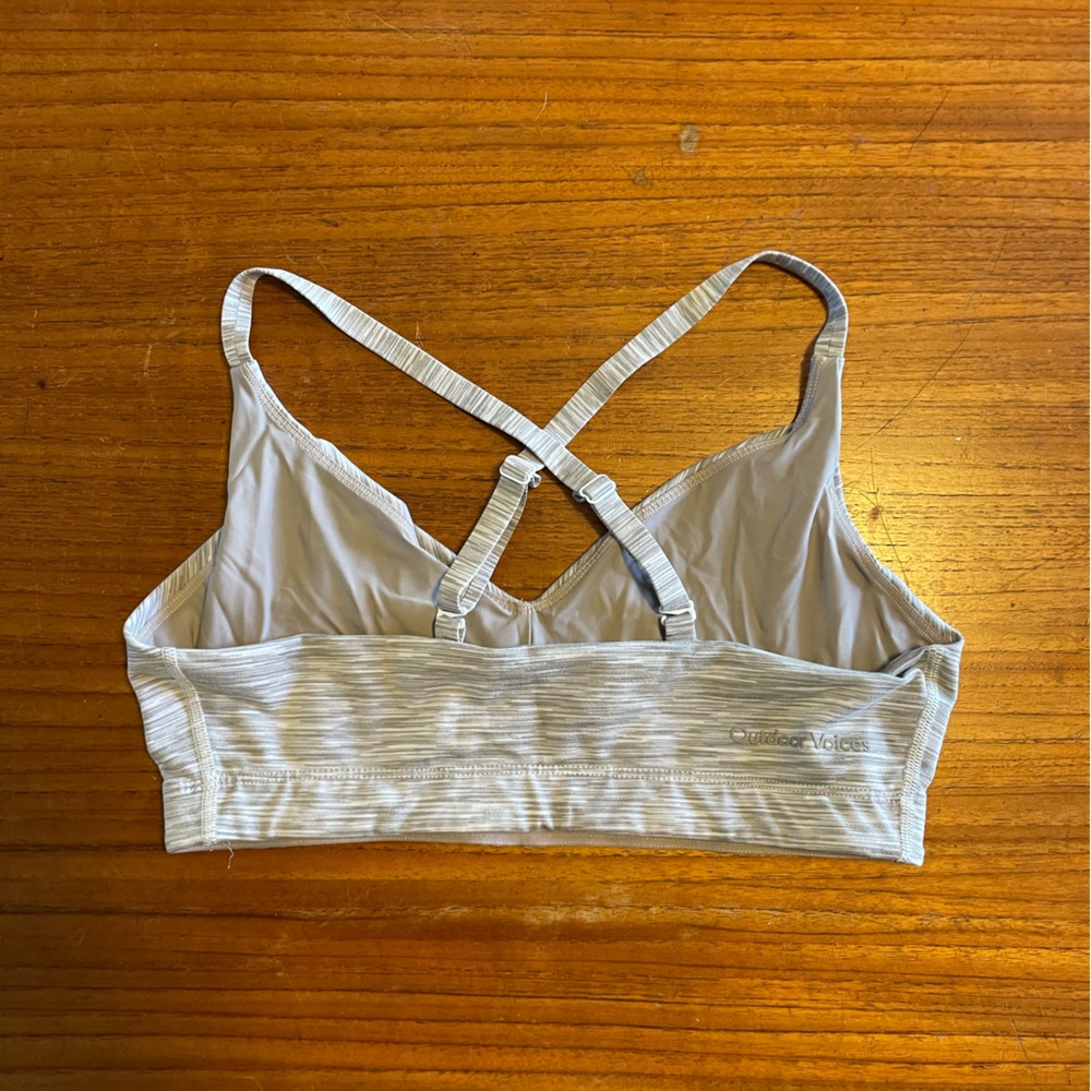 Outdoor Voices Taupe Sports Bra - Picture 2 of 3